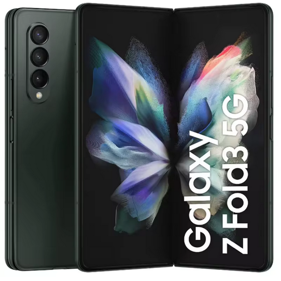 Samsung Galaxy Z Fold3 Fold 3 5G F926U1 F926N F926B 7.6" Foldable AMOLED 12GB RAM 256/512GB ROM NFC Snapdragon 98% Cell Phone