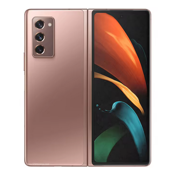 Samsung Galaxy Z Fold 2 Fold2 5G F916N F916U1 F916B 7.6" Foldable AMOLED 12GB RAM 256/512GB ROM NFC Snapdragon 98% New Cellphone