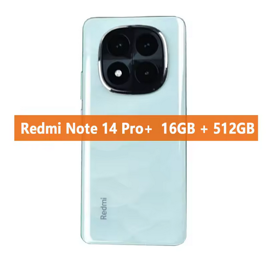 NEW Xiaomi Redmi Note 14 Pro Plus 5G Smartphone Snapdragon®7S Gen3 120Hz 6.67" 1.5K Display 50MP OIS 6200mAh Xiaomi HyperOS