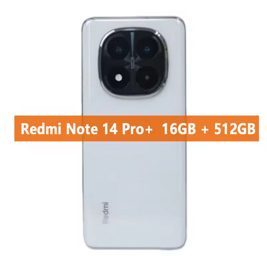 NEW Xiaomi Redmi Note 14 Pro Plus 5G Smartphone Snapdragon®7S Gen3 120Hz 6.67" 1.5K Display 50MP OIS 6200mAh Xiaomi HyperOS