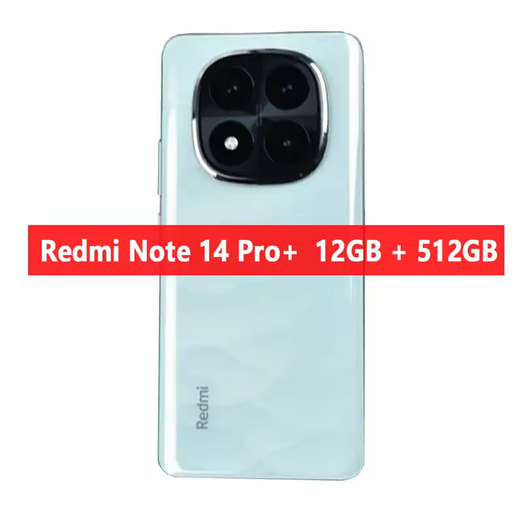 NEW Xiaomi Redmi Note 14 Pro Plus 5G Smartphone Snapdragon®7S Gen3 120Hz 6.67" 1.5K Display 50MP OIS 6200mAh Xiaomi HyperOS