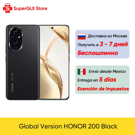 2024 New Original HONOR 200 Global Version Snapdragon 7 Gen 3 5G Smartphone 6.7'' AMOLED Display Support HONOR 100W SuperCharge - Image 4