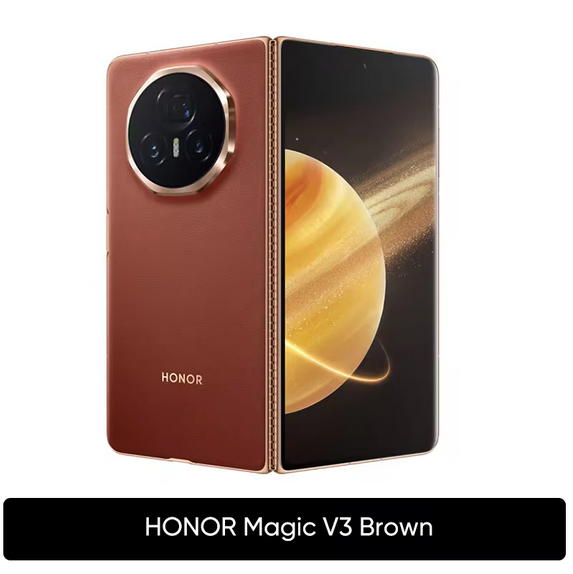 Honor Magic V3 5G Global Version Foldable LTPO Snapdragon 8 Gen 3 7.92" 120Hz AMOLED Display 50MP Triple Cameras 5150mAh 66W NFC