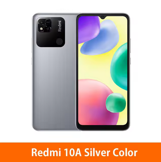Original Xiaomi Redmi 9A/10A Global Firmware Smartphone 4GB+64GB/128GB Unlocked Xiaomi Smart Phone Free Case Glass Film Cellular