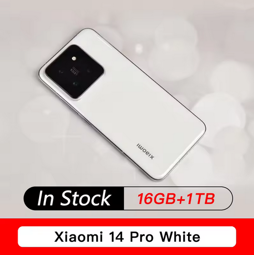 Xiaomi Mi 14pro 5G Mobile Phone 6.73inch Snapdragon 8 Gen 3 50MP Leica Camera 120HZ Screen 120W Wired HyperCharging