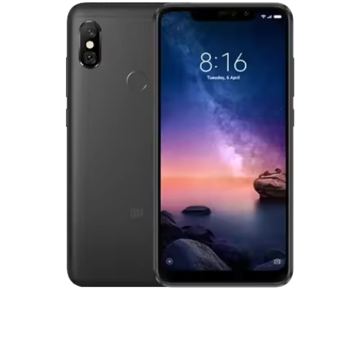 Xiaomi Redmi Note 6 Pro Snapdragon 636 smart phone 12MP camera 6.26 inches Global Rom 2280x1080 pixels 4000mAh used phone