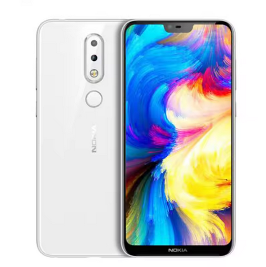 Nokia X6 Android Mobile Phone 5.8 inch 18:9 FHD+ Snapdragon 636 Octa Core 3060mAh 16.0MP+5.0MP Camera Fingerprint ID Smartphone