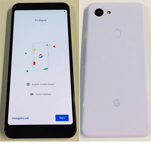 Original Google Pixel 3a XL 3AXL 6.0" Snapdragon 670 Octa Core 4GB RAM 64GB ROM NFC 12.2MP 8MP Fingerprint Smart phone