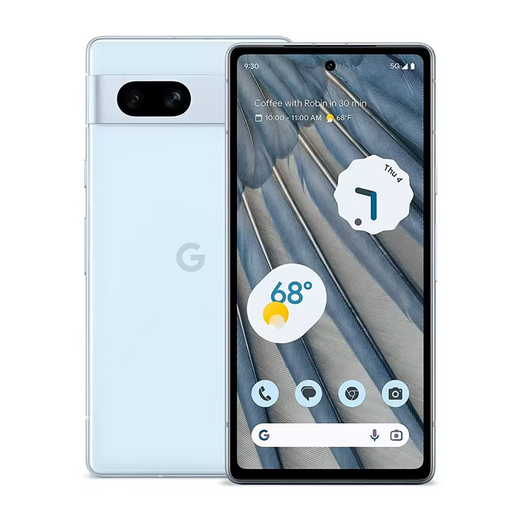 Google Pixel 7a 128GB ROM 5G 6.1" Google Tensor G2 Octa Core 8GB RAM 64MP&13MP NFC eSim Original Unlocked Mobile Cell Phone