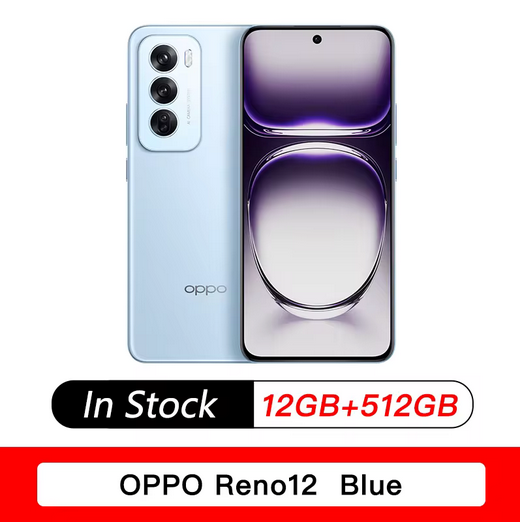 NEW OPPO Reno 12 5G Mobile Phone 6.7" 120Hz Screen Dimensity 8250 Camera 50MP Camera Battery 5000mAh 80W SuperCharge Smartphone - Image 3