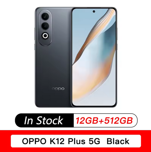 Original OPPO K12 Plus 5G Smartphone Snapdragon 7 Gen 3 50MP Triple Camera 6.7" 120Hz AMOLED Screen 6400mAh 80W SuperVOOC NFC - Image 2