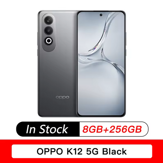 OPPO K12 5G NFC Snapdragon 695Octa Core Smartphone 6.67" 120HzOLED Screen 50MP Triple Camera5500mAh 8ow supervooC - Image 6