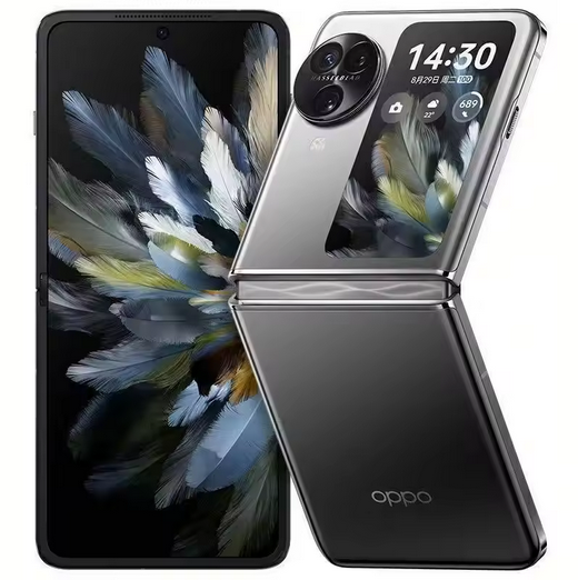 New OPPO Find N3 Flip 5G Cell Phone MTK Dimensity9200 6.8Inch AMOLED 120HZ 4300mAh 44W SuperVOOC NFC 50MP Camera OTA