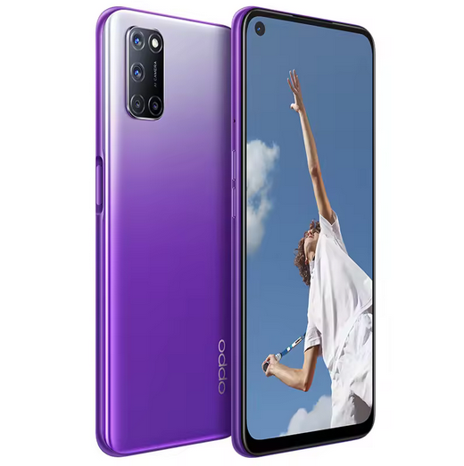 OPPO A92 LTE smartphone GSM Unlocked 6.5" 12MP Quadruple camera (Dual SIM)((Snapdragon 665)(Black/Purple/Blue Global) 5000mAh