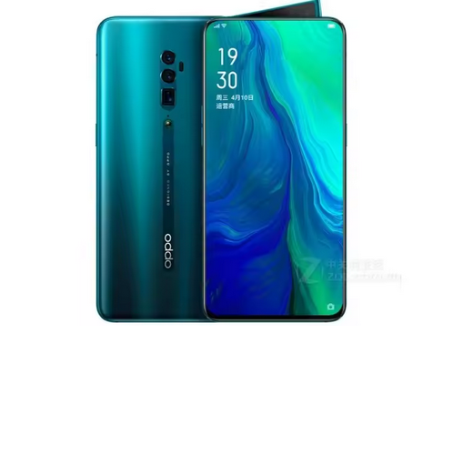 Original Oppo Reno 10x Zoom Smart phone Android 9 6.6" Full Screen NFC Snapdragon 855 Octa Core 48MP+13MP+8MP Fingerprint ID
