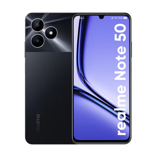 realme Note 50 6.74'' Large Display Screen Powerful 8-Core Smartphone 13MP AI Camera IP54 Waterproof 4890mAh Large Battery