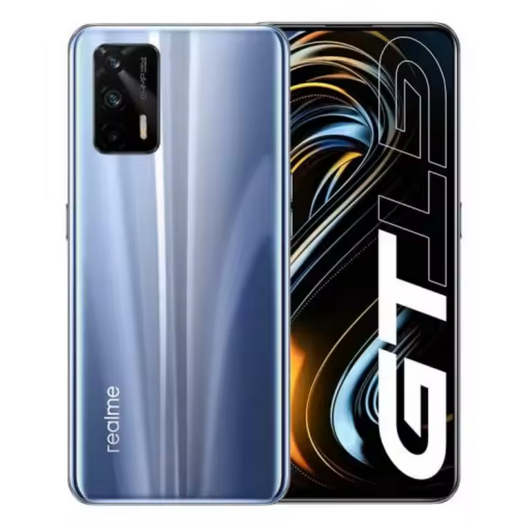 Official Realme GT 5G Smart Phone Snapdragon 888 5nm 120Hz 6.43'' Super AMOLED Screen 3D Glass Body 4500mAh 65W Super Charge NFC