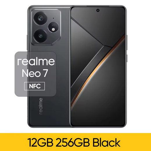 Unlocked Chinese Version realme Neo7 5G Smartphone Dimensity 9300 Plus 50MP OIS 6.78" 7000mAh 80W power SUPERVOOC NFC Original